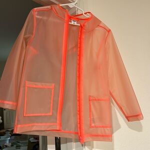 Girls rain coat